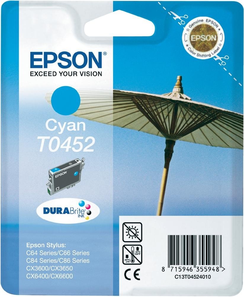 Epson  Tintenpatrone in Farbe cyan