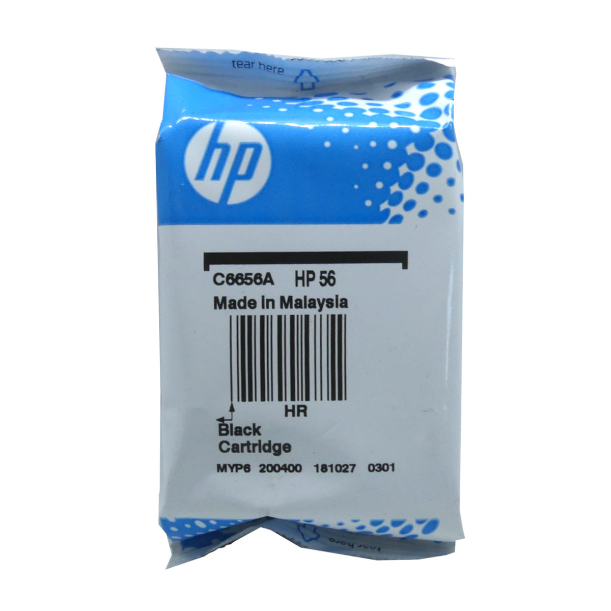 HP C6656A Tintenpatrone in Farbe black