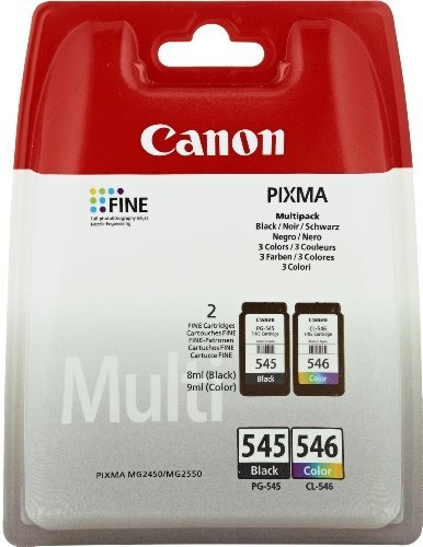 Canon CL-546, PG-545 Tintenpatrone in Farbe black