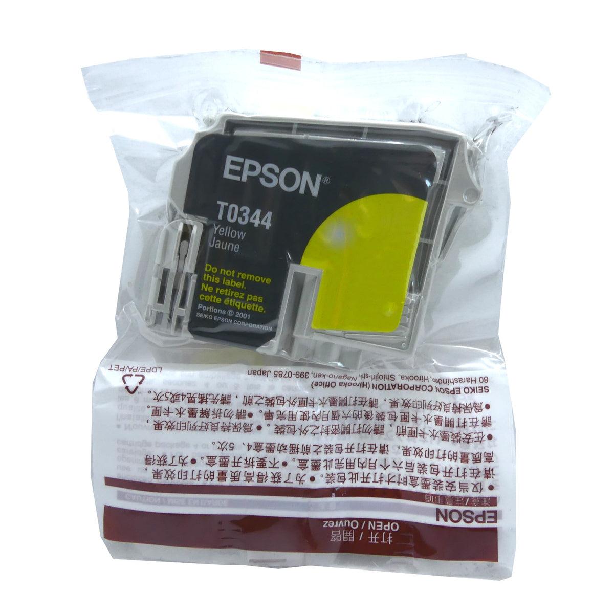 Epson T0344 Tintenpatrone in Farbe yellow