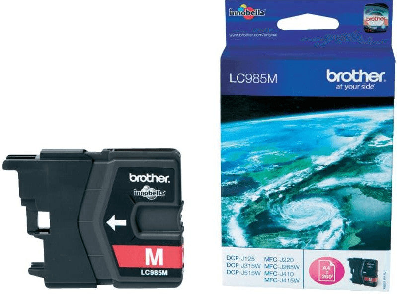 Brother LC985 Tintenpatrone in Farbe magenta