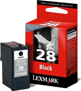 Lexmark  Tintenpatrone in Farbe black