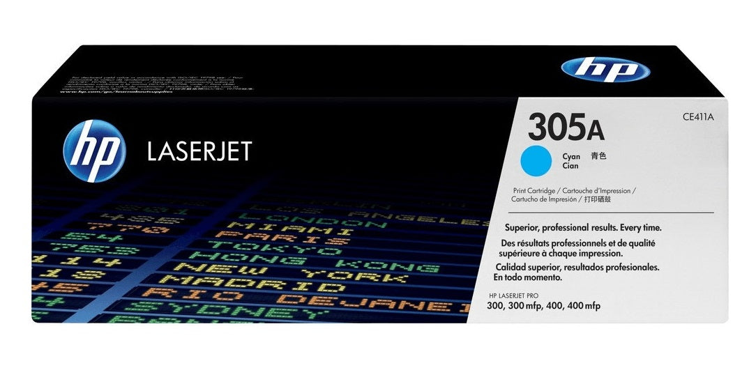 HP 305A Toner in Farbe cyan