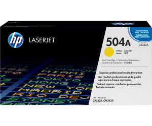 HP 504A Toner in Farbe yellow