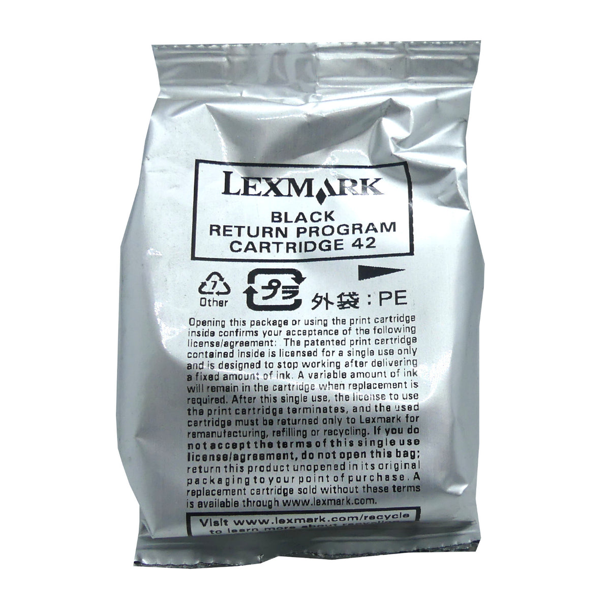 Lexmark  Tintenpatrone in Farbe black