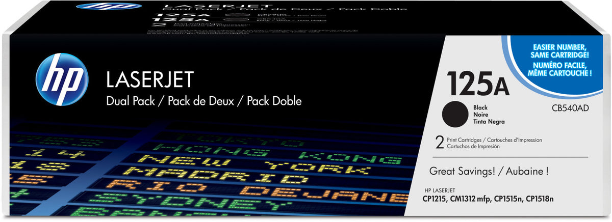 HP 125AD Toner in Farbe black