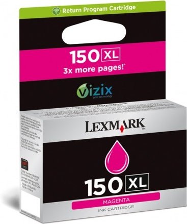 Lexmark  Tintenpatrone in Farbe magenta