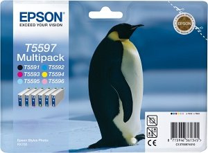 Epson T5597 Tintenpatrone in Farbe black