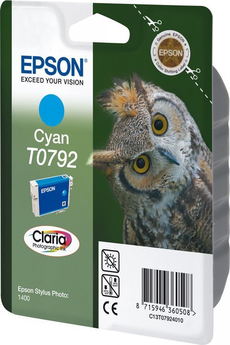Epson  Tintenpatrone in Farbe cyan