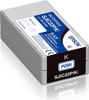 Epson SJIC22PK Tintenpatrone in Farbe black