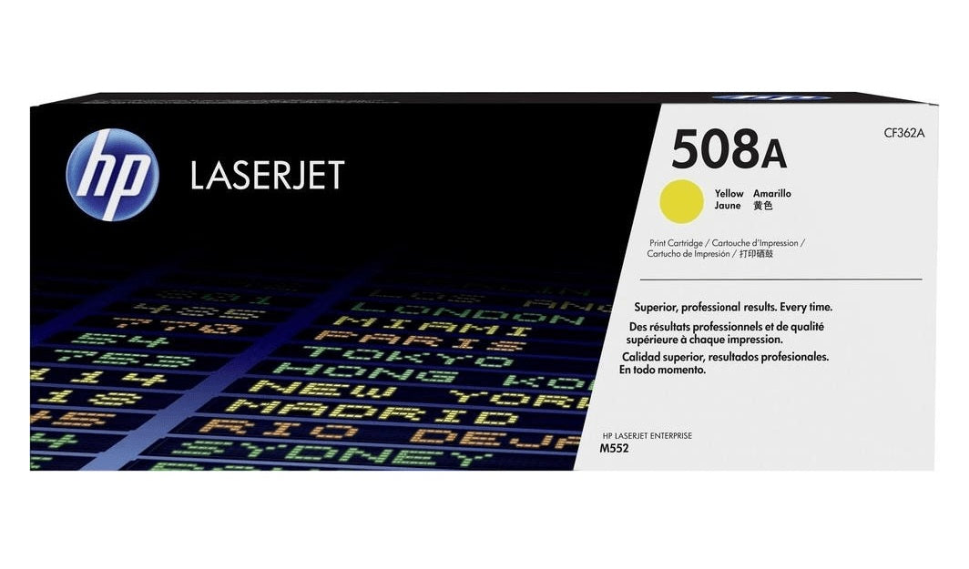 HP 508A Toner in Farbe yellow