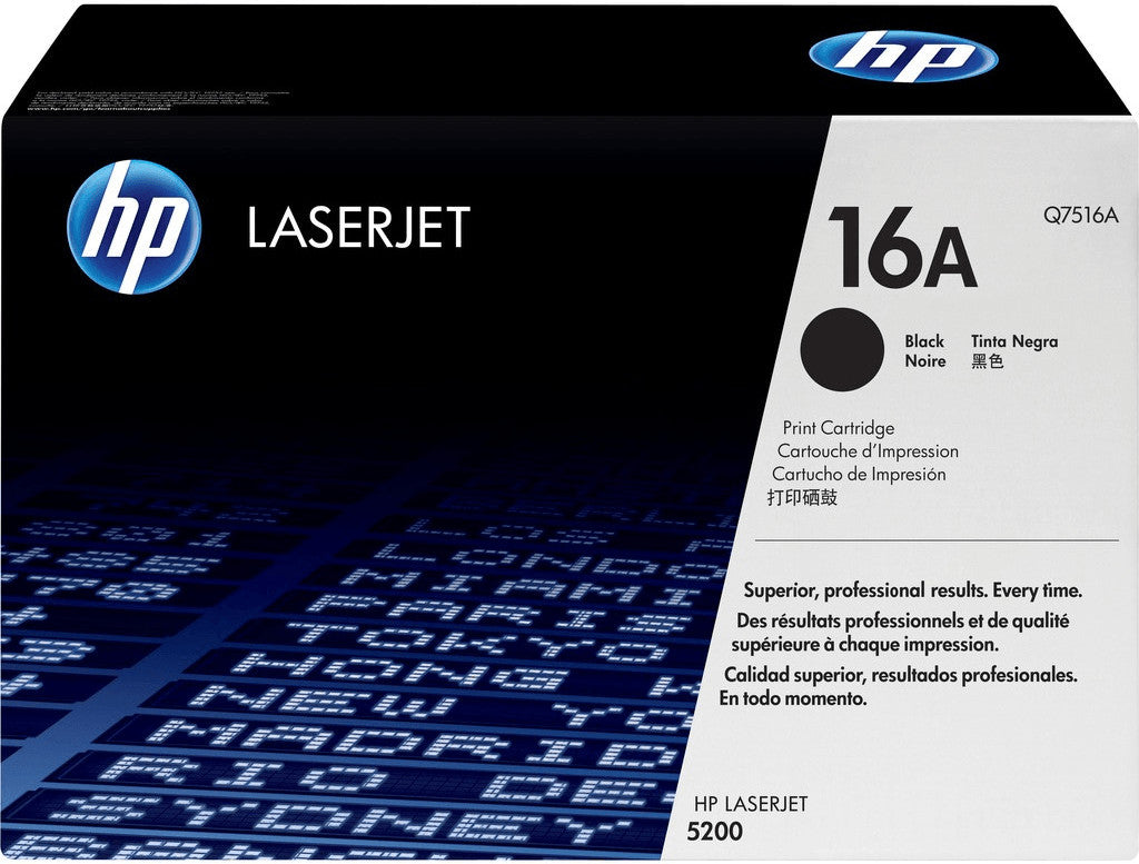 HP 16A Toner in Farbe black