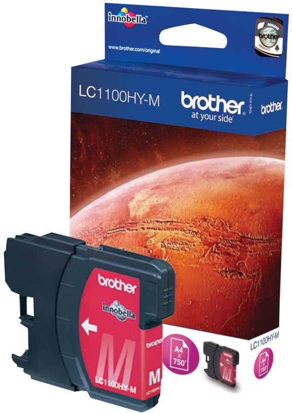 Brother LC-1100HYM Tintenpatrone in Farbe magenta