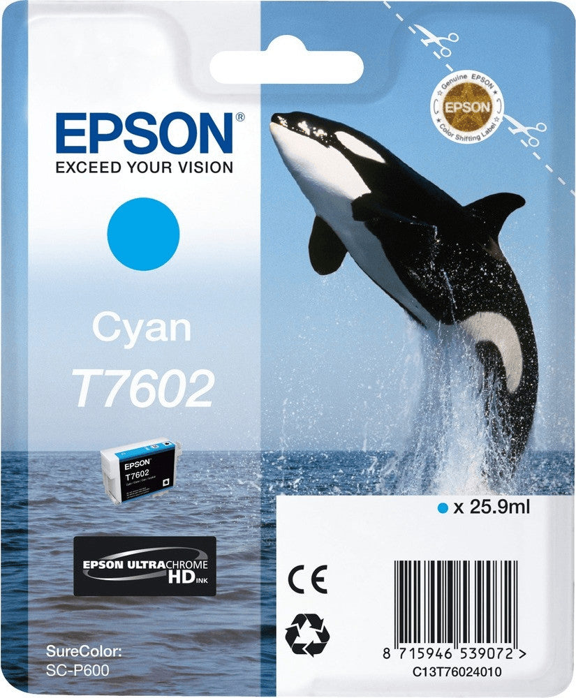 Epson  Tintenpatrone in Farbe cyan