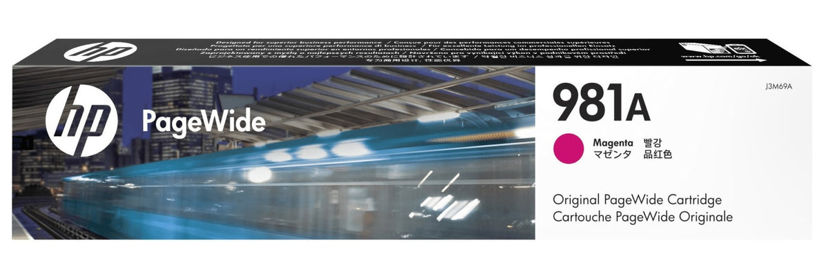 HP J3M69A Tintenpatrone in Farbe magenta
