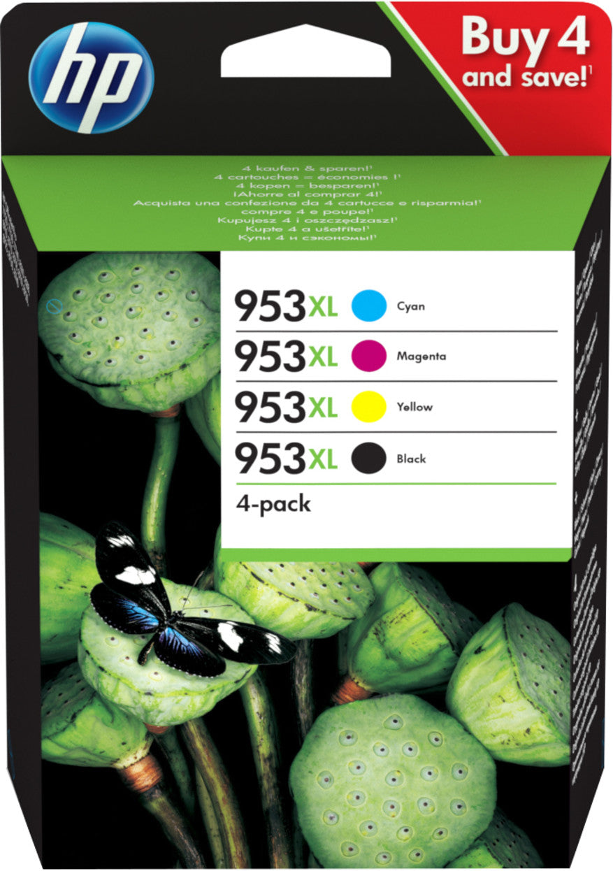 HP  Tintenpatrone in Farbe black-tri-color