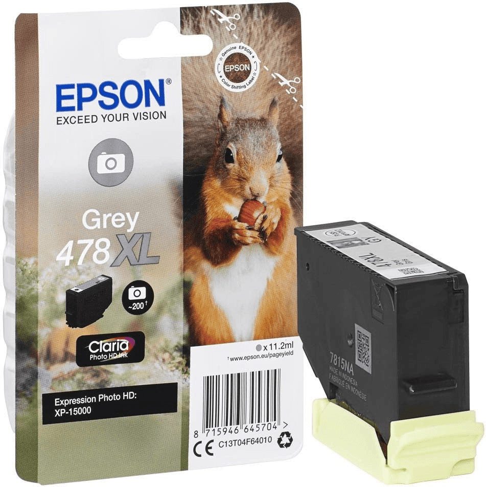Epson  Tintenpatrone in Farbe grey
