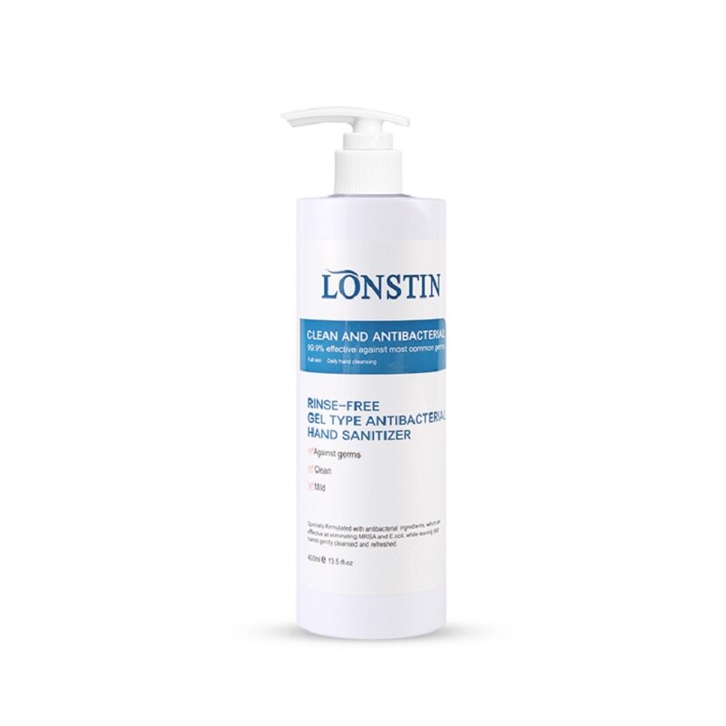 400ml Lonstin Händedesinfektion Pump
