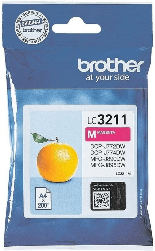 Brother LC-3211M Tintenpatrone in Farbe magenta