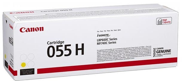Canon 055H Toner in Farbe yellow