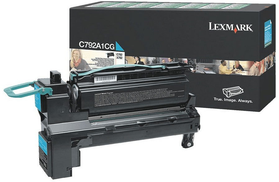 Lexmark  Toner in Farbe cyan