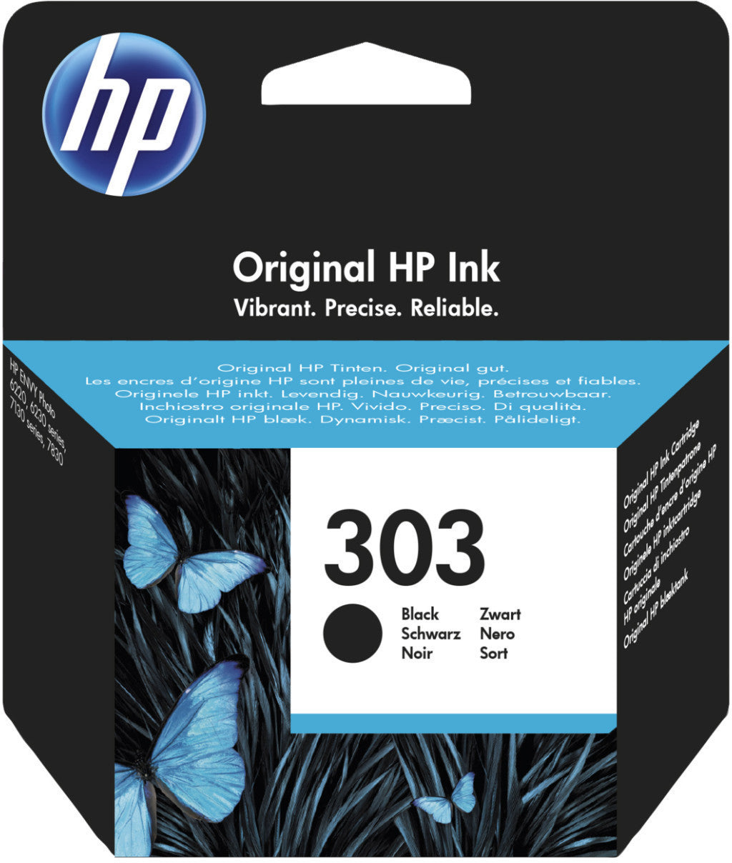 HP  Tintenpatrone in Farbe black