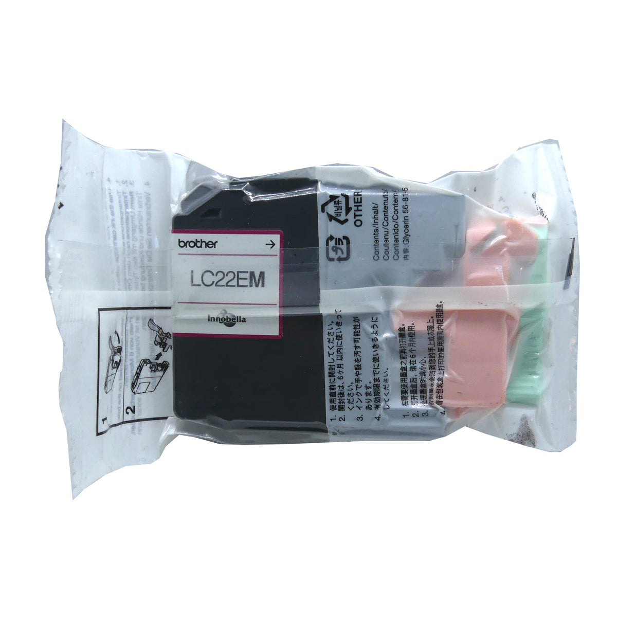 Brother LC-22 Tintenpatrone in Farbe magenta