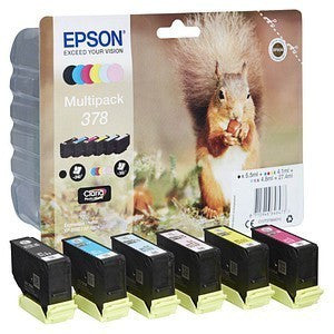 Epson 378 Tintenpatrone in Farbe black
