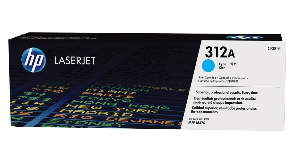 HP 312A Toner in Farbe cyan