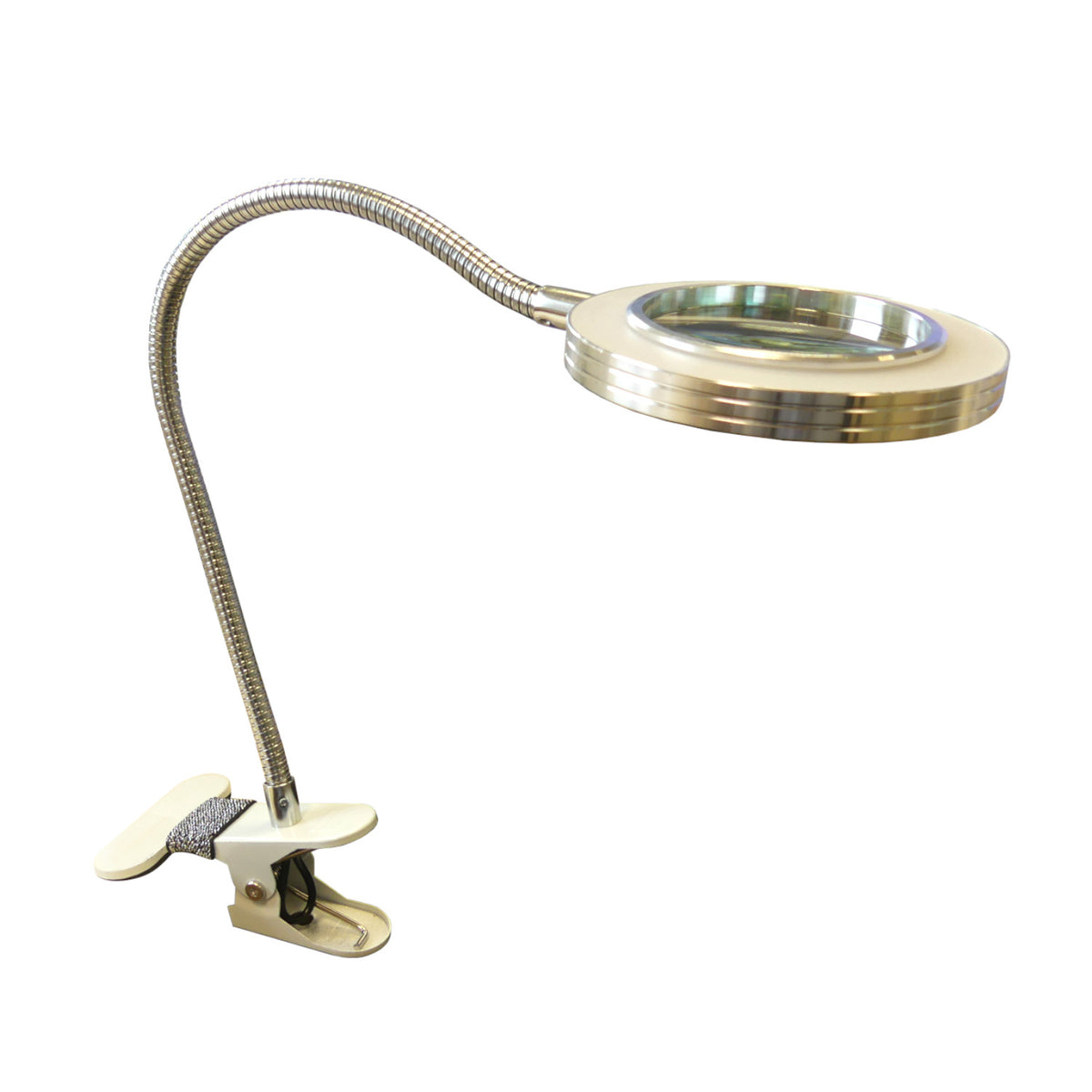 USB Klipplampe Tischlampe weiß