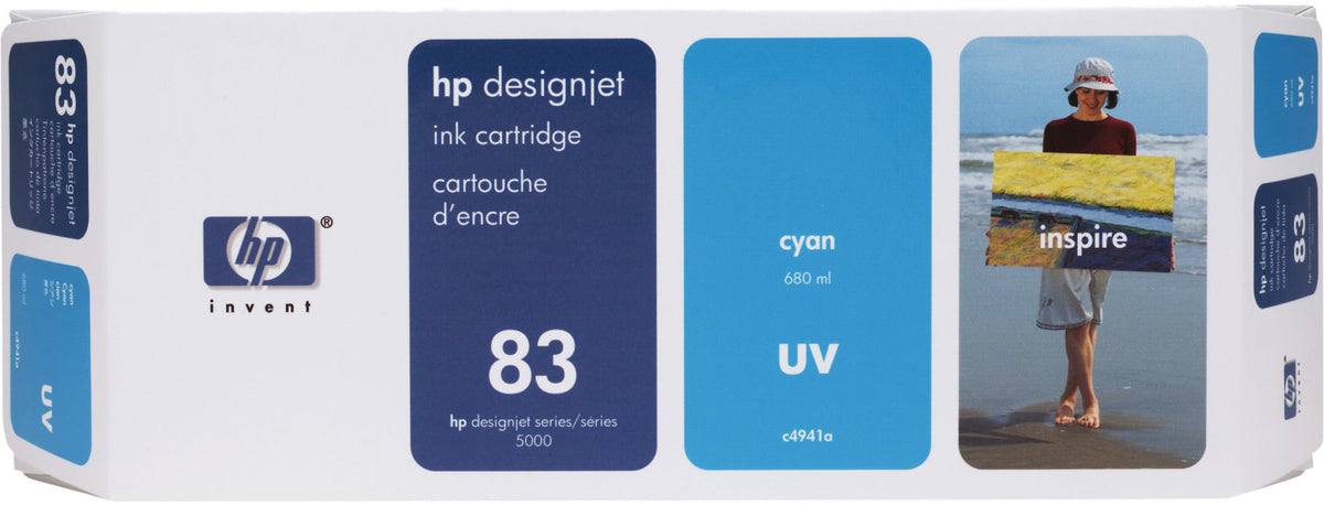 HP C4941A Tintenpatrone in Farbe cyan
