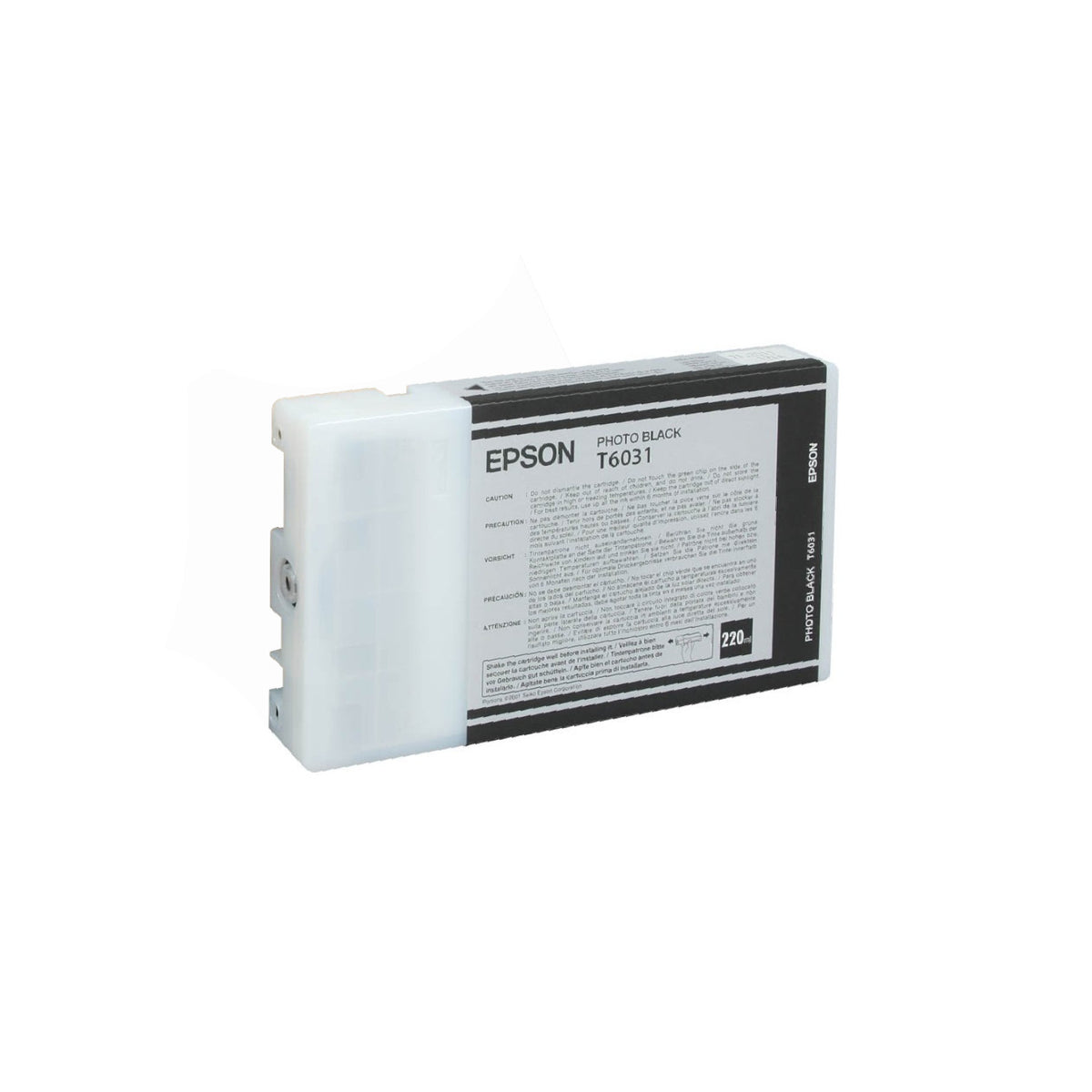 Epson T6031 Tintenpatrone in Farbe photo-black