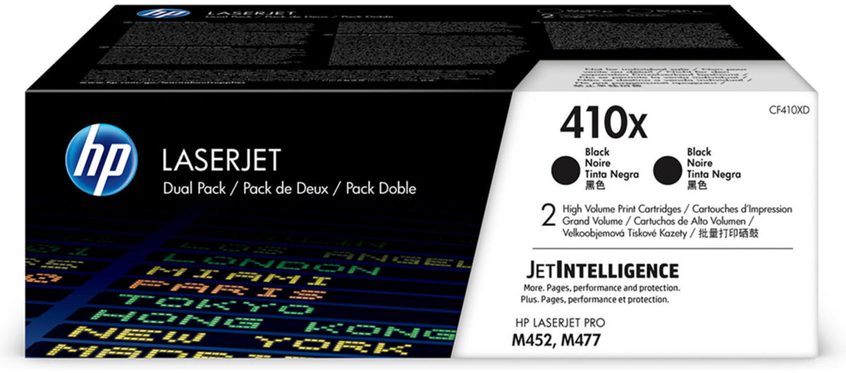 HP 410X Toner in Farbe black