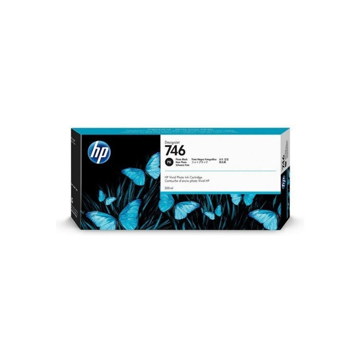 HP P2V82A Tintenpatrone in Farbe photo-black