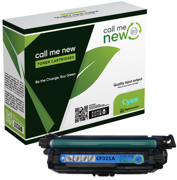 HP CF321A Toner in Farbe cyan