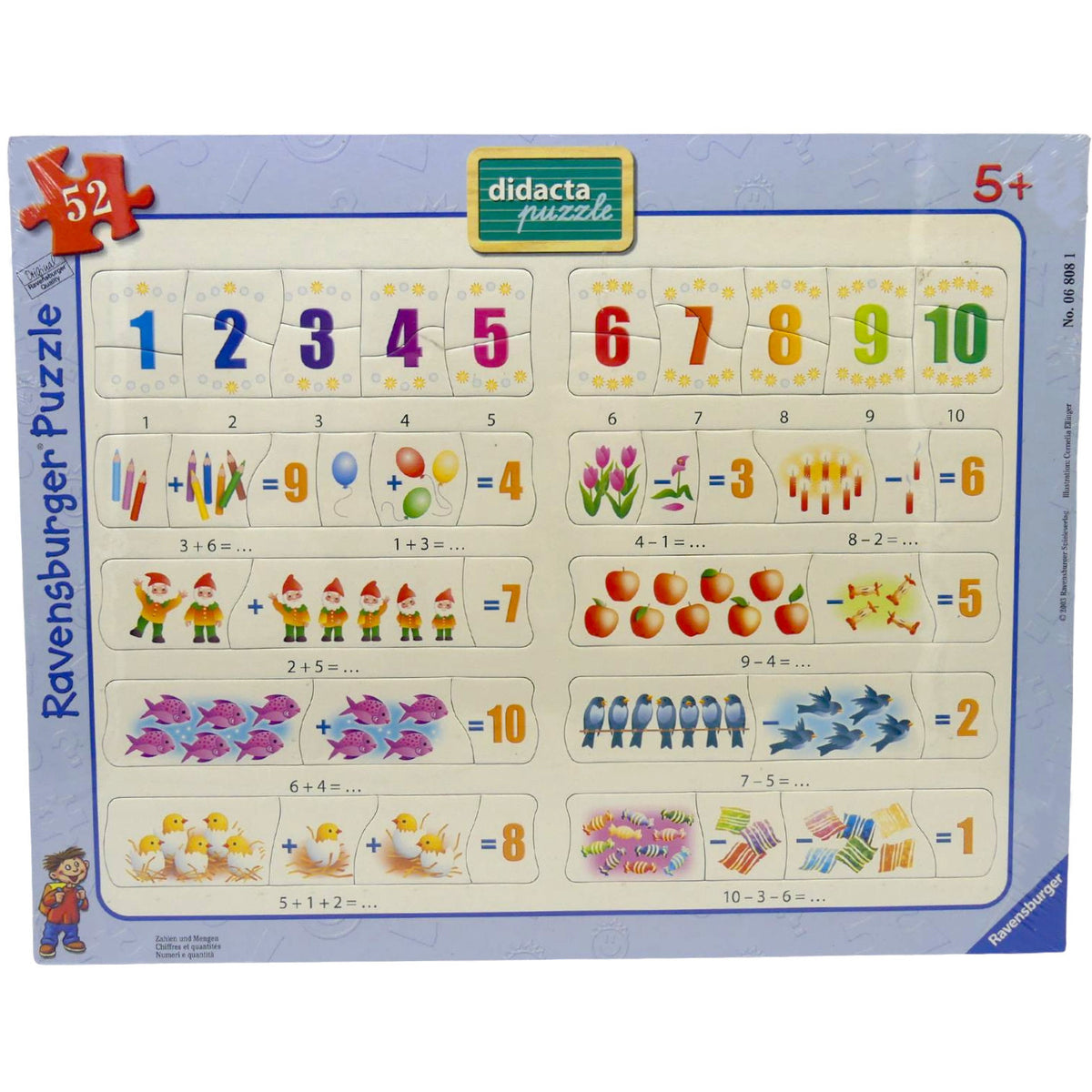 Ravensburger Puzzle Zahlen Mengen 068081