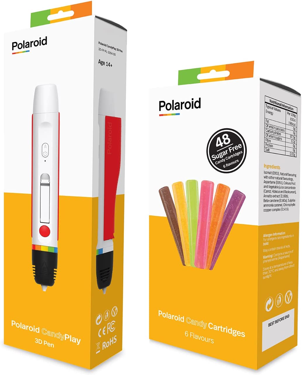 Polaroid Candy 3D Pen + Filament SET