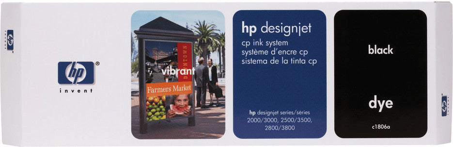 HP C1806A Tintenpatrone in Farbe black