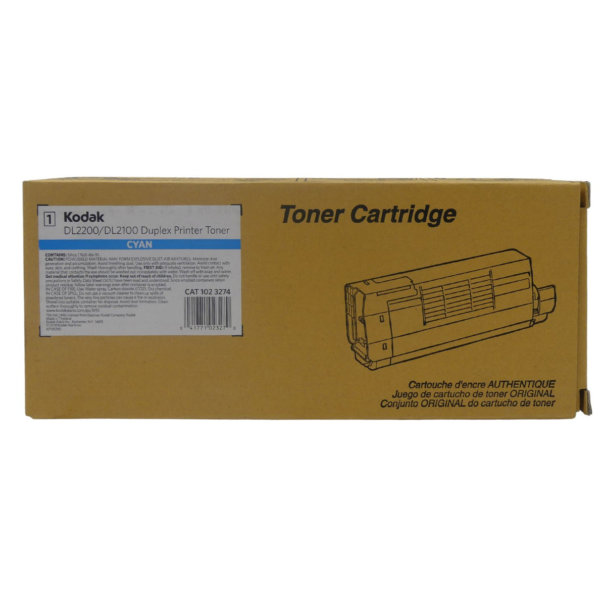 Kodak 102/3274 Toner in Farbe cyan