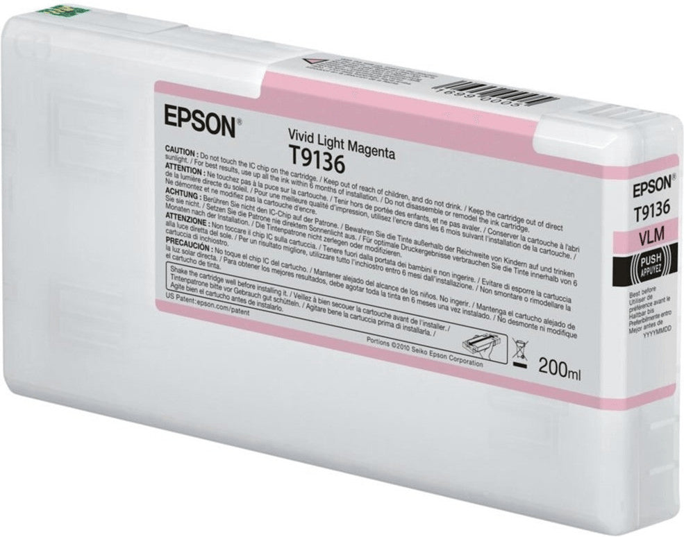 Epson T9136 Tintenpatrone in Farbe magenta