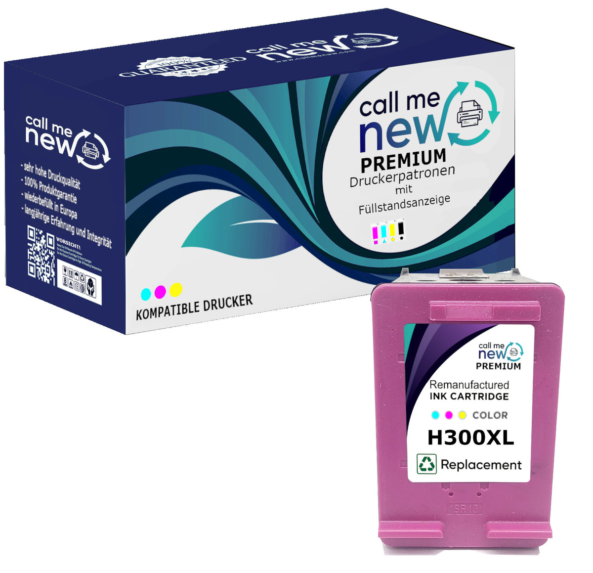 HP 300XL Tintenpatrone in Farbe tri-color
