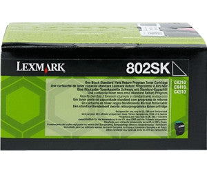 Lexmark 802SK Toner in Farbe black