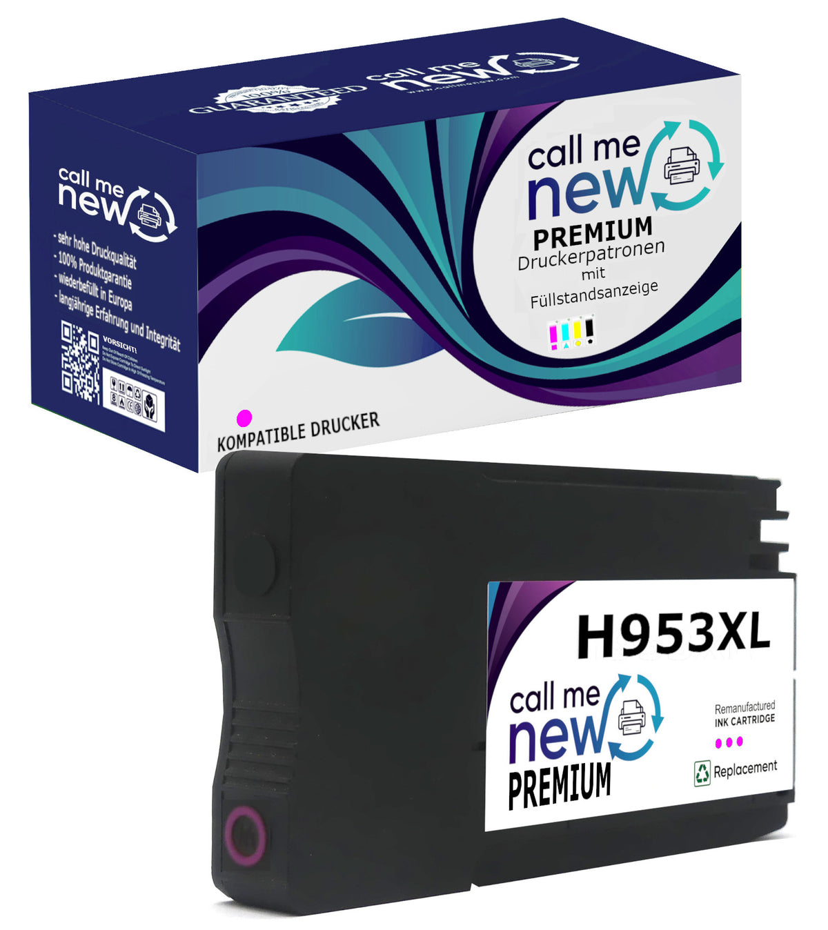HP 953XL Tintenpatrone in Farbe magenta