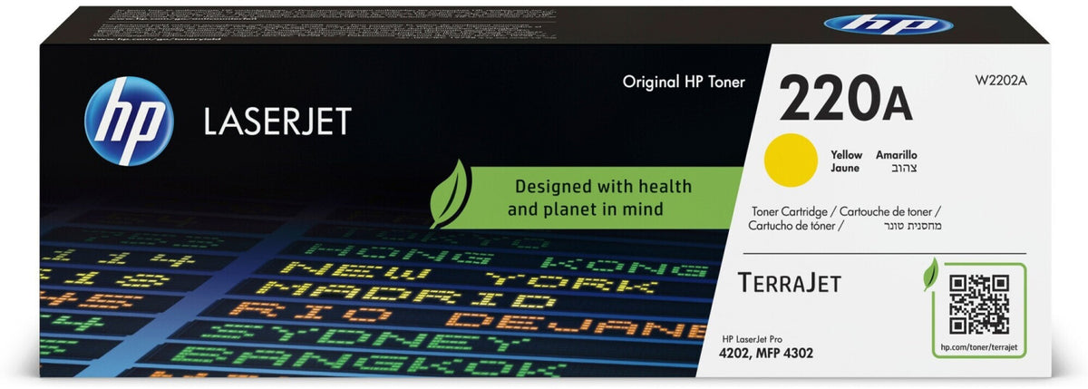 HP 220A Toner in Farbe yellow