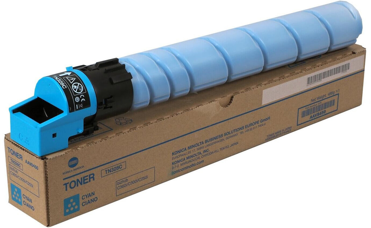 Konica Minolta TN-321C Toner in Farbe cyan