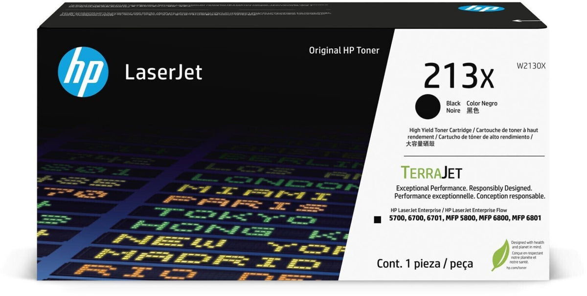 HP 213X Toner in Farbe black