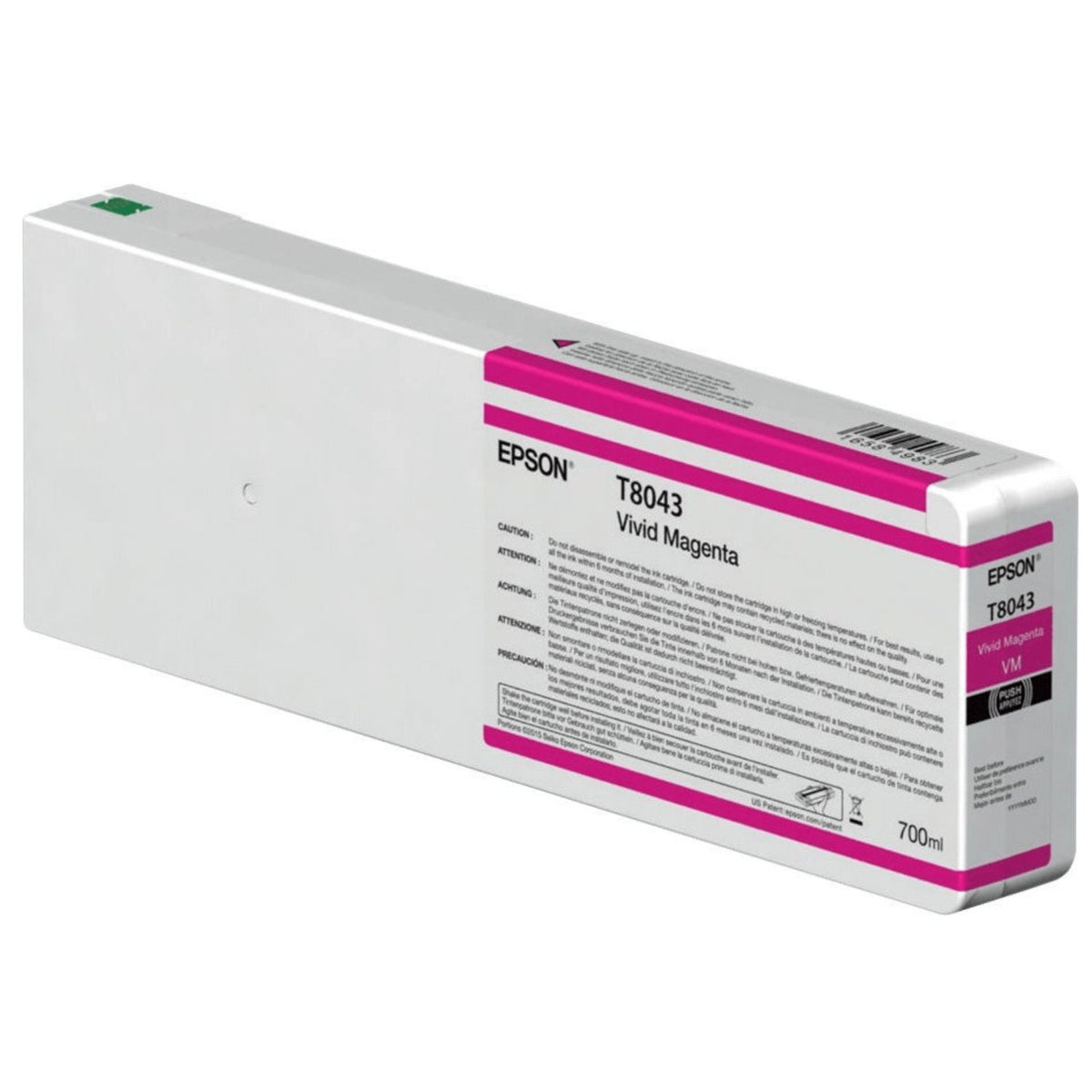 Epson T8043 Tintenpatrone in Farbe magenta