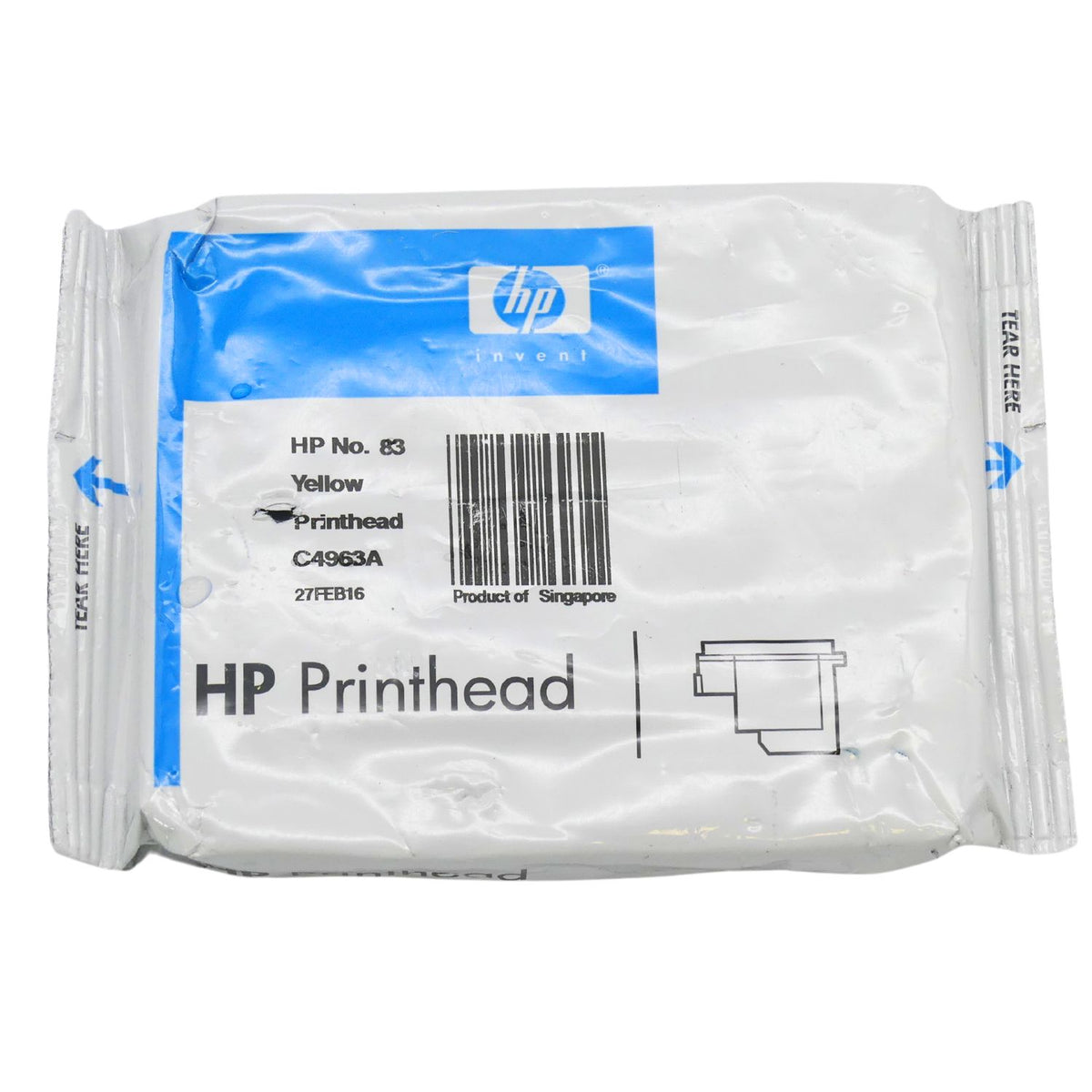 HP C4963A Tintenpatrone in Farbe yellow