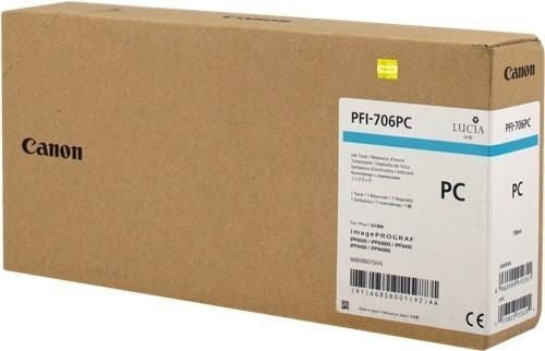 Canon PFI-706 Toner in Farbe photo-cyan