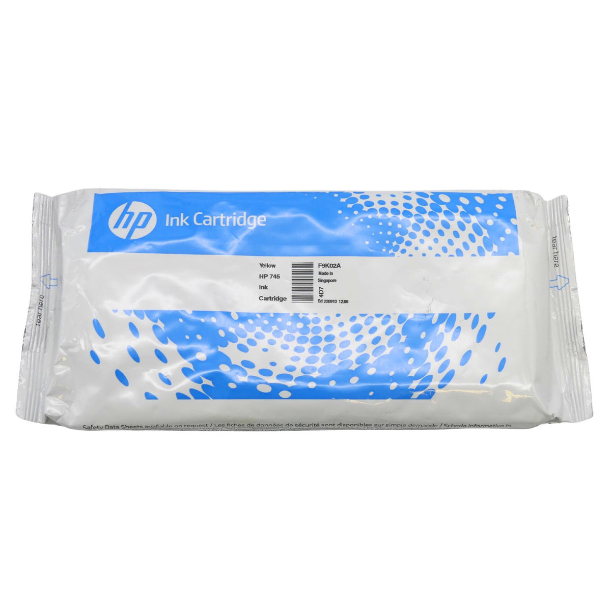 HP F9K02A Tintenpatrone in Farbe yellow